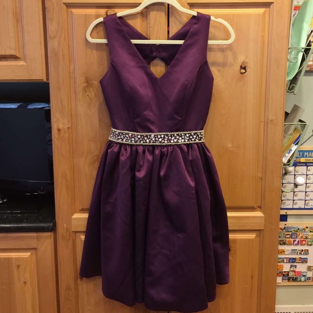 Eggplant Gown